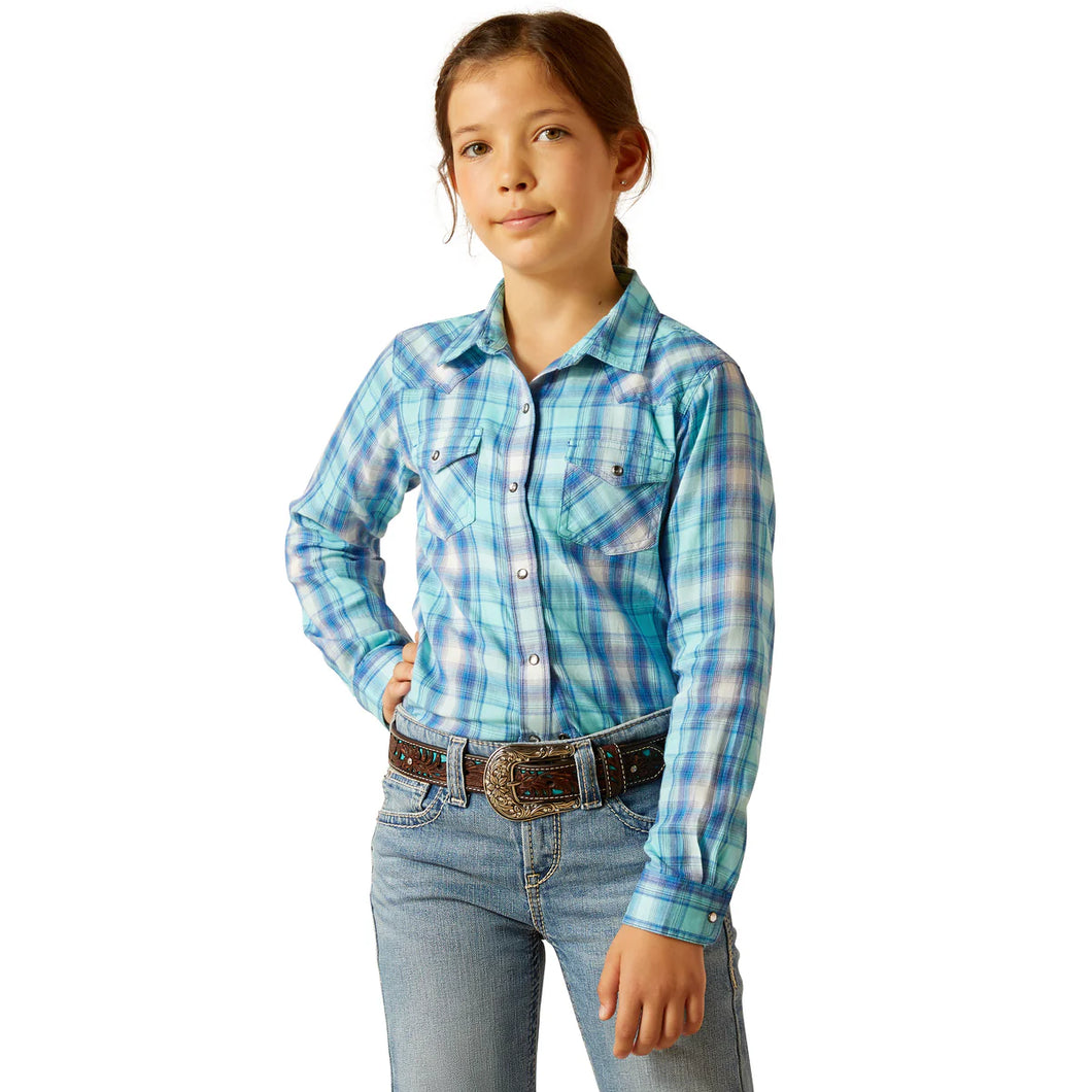 Ariat Girls Xico Snap Long Sleeve Shirt