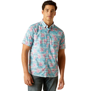Ariat Mens Monroe Modern Short Sleeve Shirt