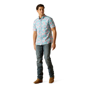 Ariat Mens Monroe Modern Short Sleeve Shirt