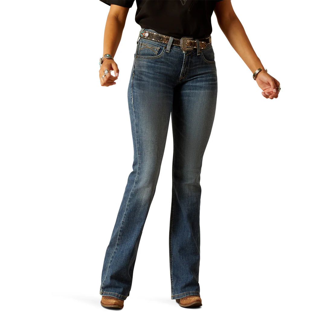 Ariat Womens Perfect Rise Chopped Boot Leg Ella Toronto Jeans