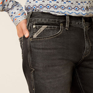 Ariat Mens M7 slim straight Onyx Ebony jeans