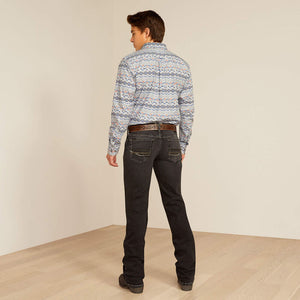 Ariat Mens M7 slim straight Onyx Ebony jeans