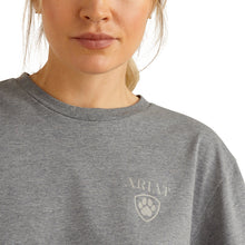 Load image into Gallery viewer, Ariat Womens Paw Badge Short Sleeve Tee
