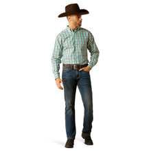 Load image into Gallery viewer, Ariat Mens Wrinkle Free Gordie fitted long sleeve shirt

