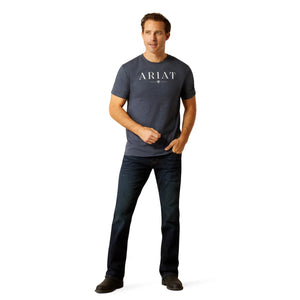 Ariat Mens B&W Logo Short Sleeve Tee