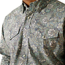 Load image into Gallery viewer, Ariat Mens Rocky snap long sleeve shirt

