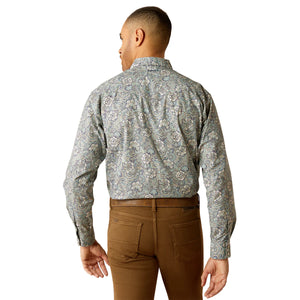 Ariat Mens Rocky snap long sleeve shirt
