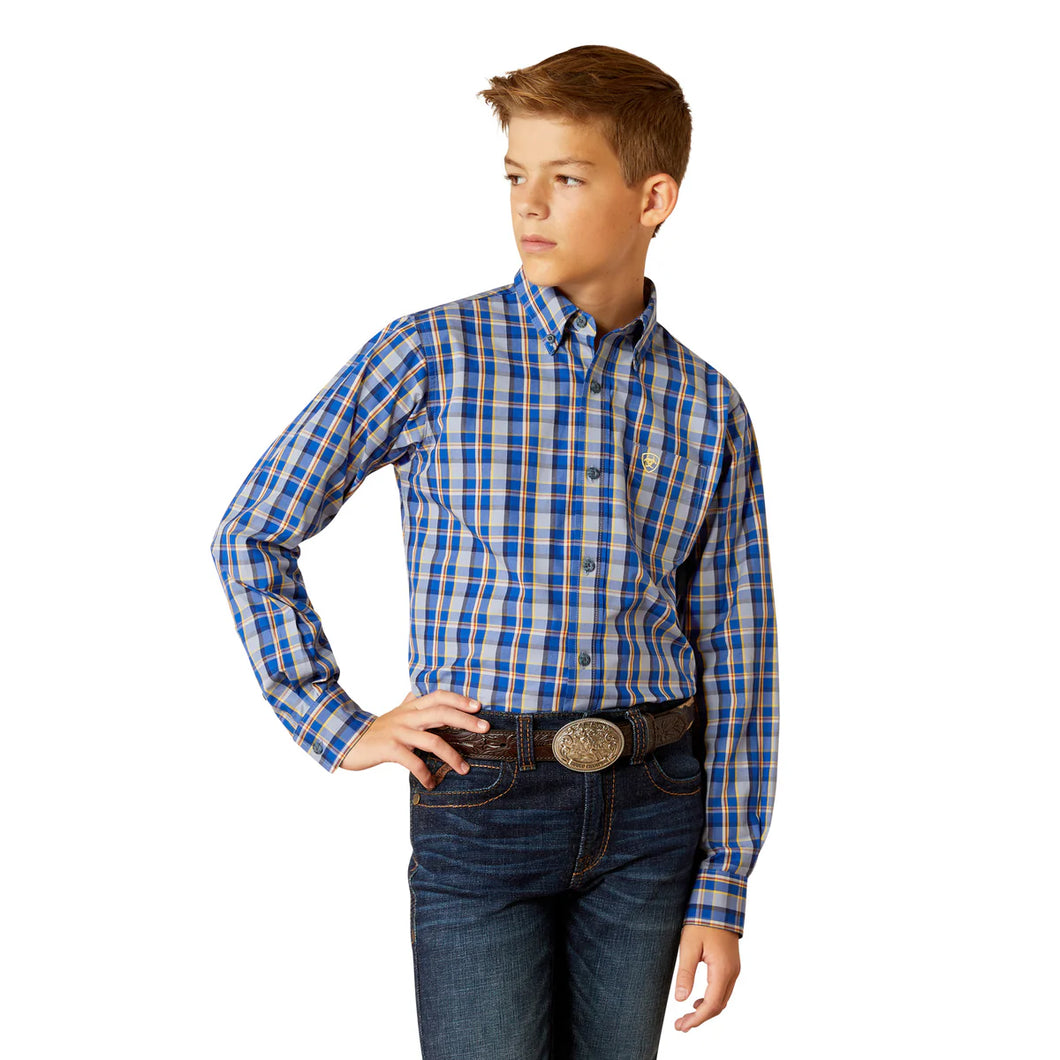 Ariat Boys Pro Reggie long sleeve shirt