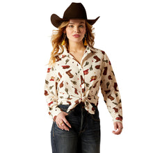 Load image into Gallery viewer, Ariat Womens Homestyle Long Sleeve Shirt
