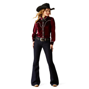 Ariat Womens PERFECT rise JASMINE flare jeans