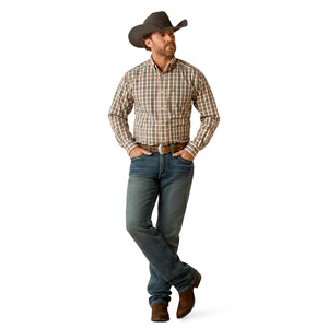 Ariat Mens Wrinkle Free Folk Long Sleeve Shirt