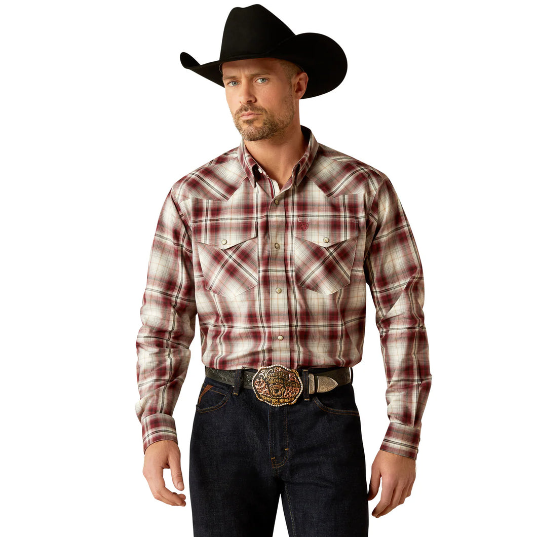 Ariat Mens Pro Series Walt Long Sleeve Snap Shirt