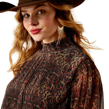 Load image into Gallery viewer, Ariat Womens Plume Pleated Long Sleeve Top
