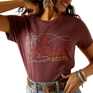 Ariat Womens modern NeoN short sleeve tee