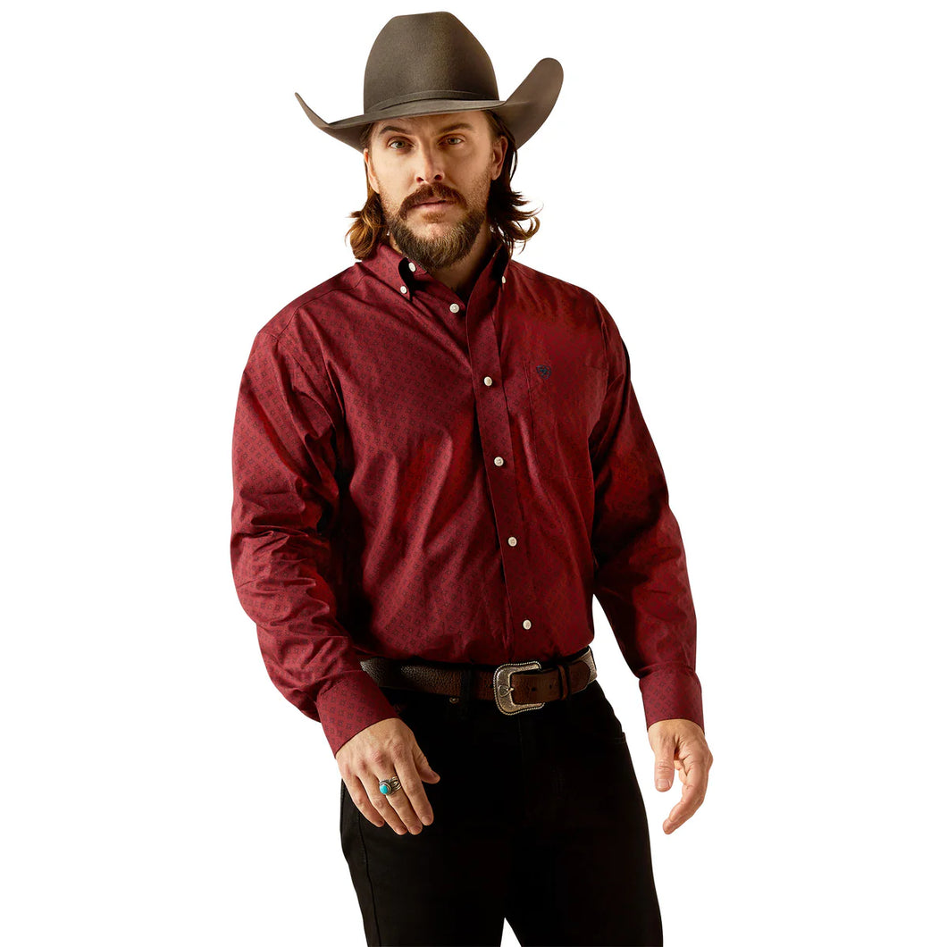 Ariat Mens Wrinkle Free Issac Long Sleeve Shirt