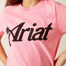 Load image into Gallery viewer, Ariat Girls Spur Script Short Sleeve Tee
