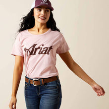 Load image into Gallery viewer, Ariat Womens Spur Script Short Sleeve Tee
