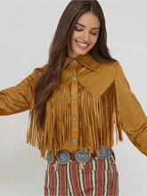 Load image into Gallery viewer, WRANGLER LAINEY WILSON WOMENS FRINGE SHIRT
