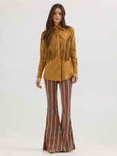 Load image into Gallery viewer, WRANGLER LAINEY WILSON WOMENS FRINGE SHIRT
