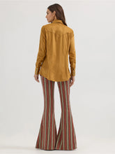 Load image into Gallery viewer, WRANGLER LAINEY WILSON WOMENS FRINGE SHIRT
