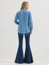 Load image into Gallery viewer, Wrangler Lainey Wilson Womens Moxie Western Denim Shirt
