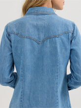 Load image into Gallery viewer, Wrangler Lainey Wilson Womens Moxie Western Denim Shirt
