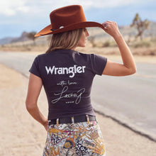 Load image into Gallery viewer, WRANGLER LAINEY WILSON WOMENS WITH LOVE LAINEY SHRUN SHIRT
