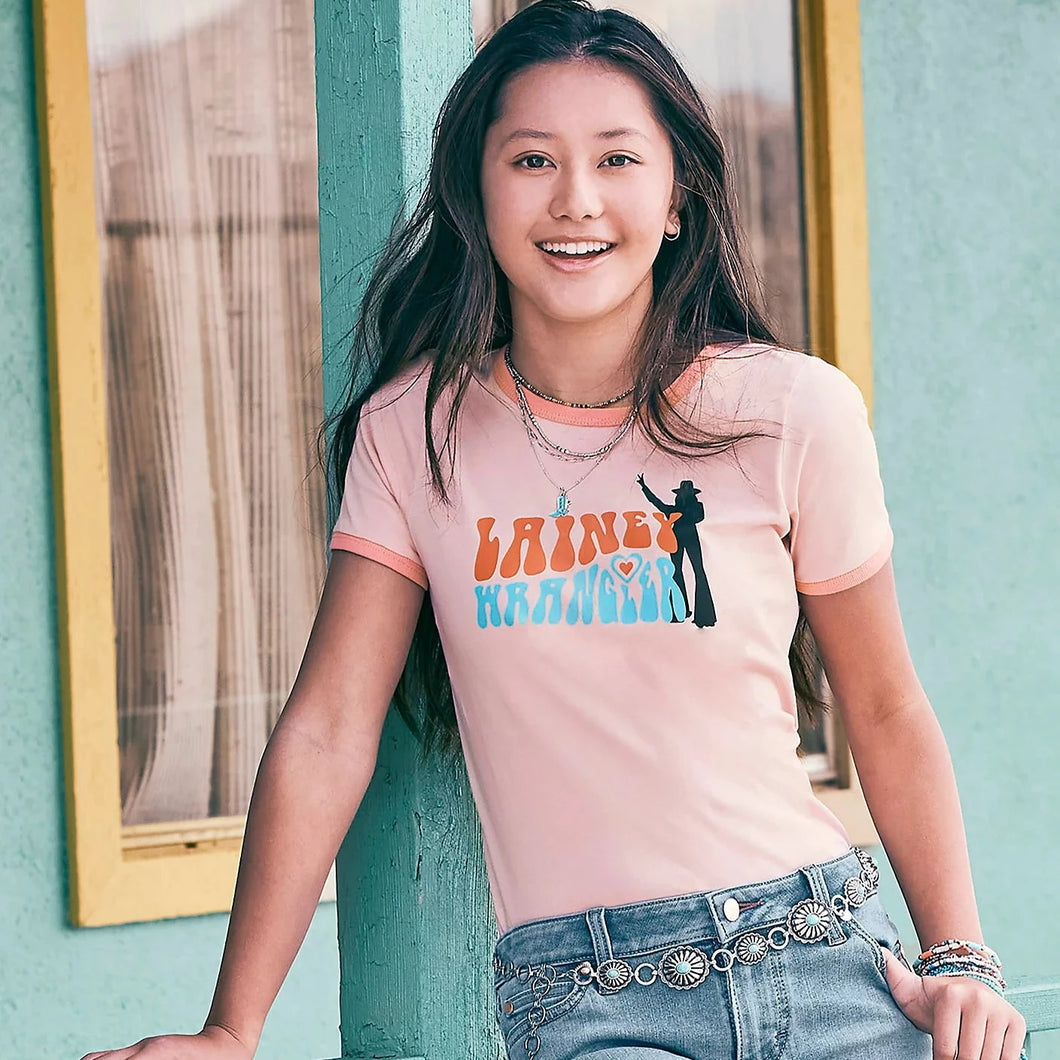 WRANGLER LAINEY WILSON GIRLS LAINEY RINGER TEE