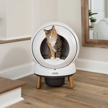 Load image into Gallery viewer, PetSafe ScoopFree SmartSpin Self-Cleaning Litter Box - White
