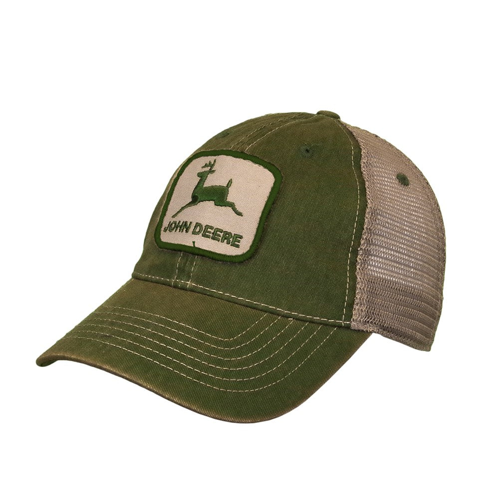 JOHN DEERE STONED WASHED CAP