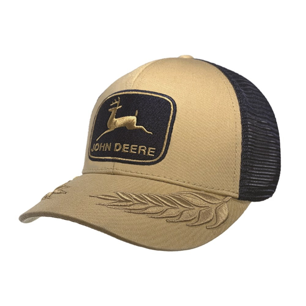 JOHN DEERE TWILL TRUCKER CAP