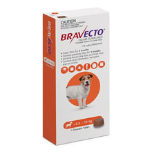 Load image into Gallery viewer, Bravecto Flea &amp; Tick Chew - Small 4.5kg - 10kg
