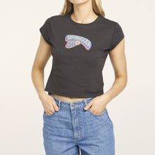Load image into Gallery viewer, Wrangler Womens Field Of Eyes Baby Tee
