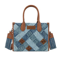 Load image into Gallery viewer, Wrangler Denim Patchwork Crossbody Bag
