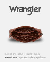 Load image into Gallery viewer, Wrangler Paisley Shoulder Bag
