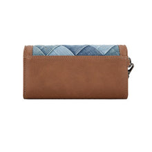 Load image into Gallery viewer, Wrangler Denim Patchwork Wallet
