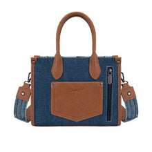 Load image into Gallery viewer, Wrangler Denim Patchwork Crossbody Bag
