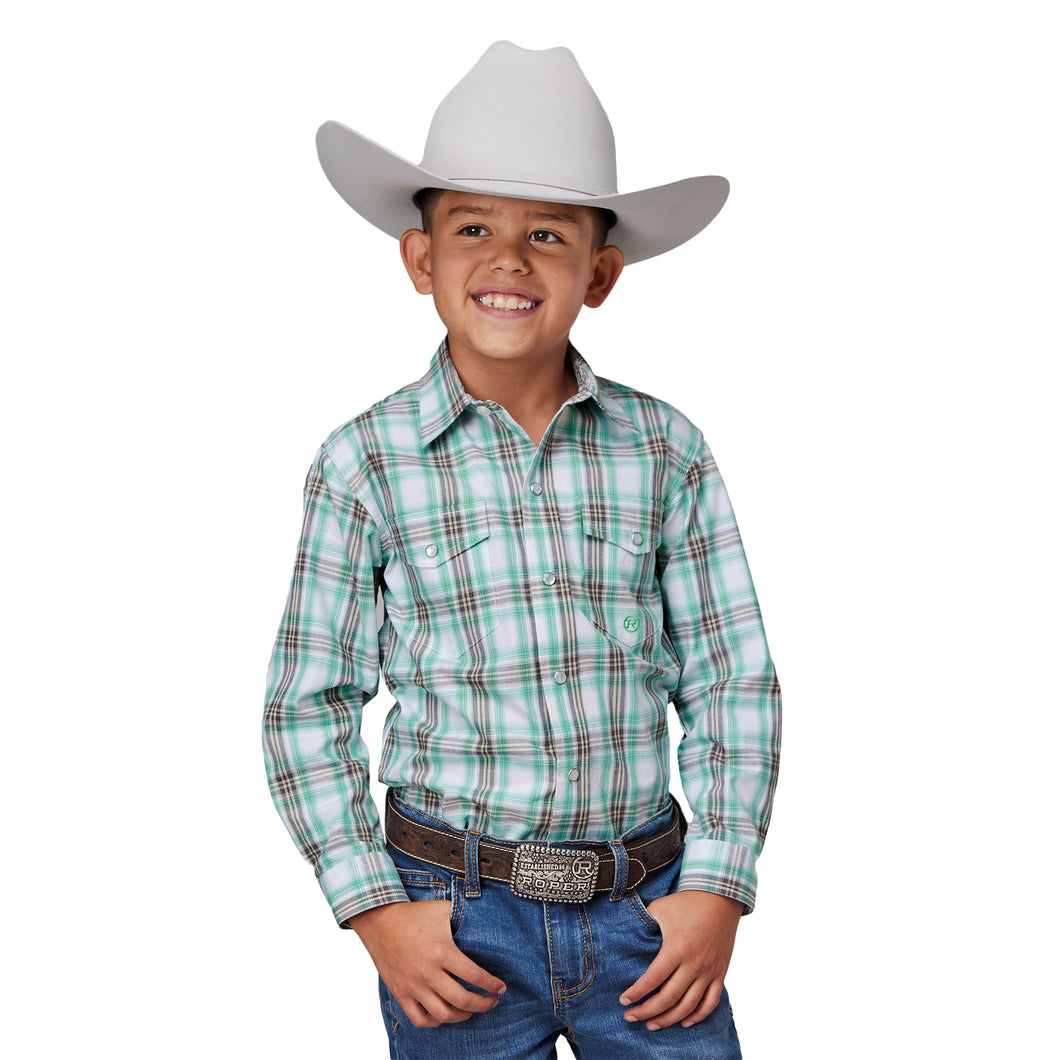 Roper Boys Amarillo Collection Long Sleeve Shirt