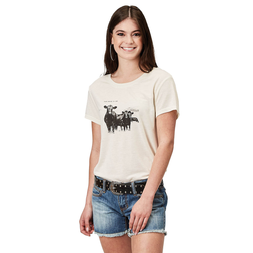 ROPER WOMENS FIVE STAR COLLECTION SHORT SLEEVE TEE