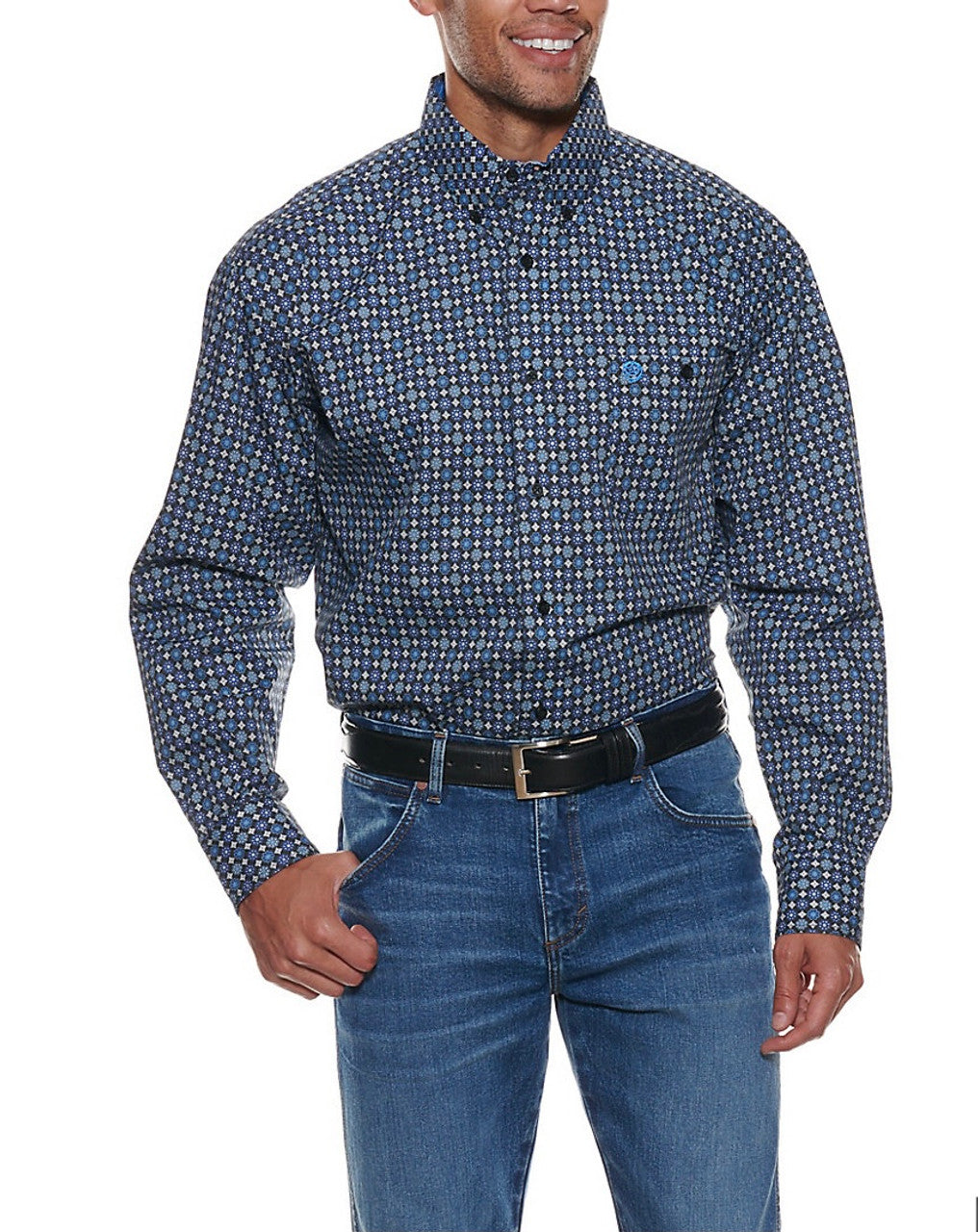 Wrangler Mens George Long Sleeve Shirt