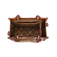 Load image into Gallery viewer, Wrangler Cow Print Tassel Crossbody Bag
