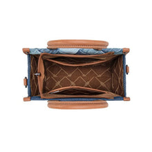Load image into Gallery viewer, Wrangler Denim Patchwork Crossbody Bag
