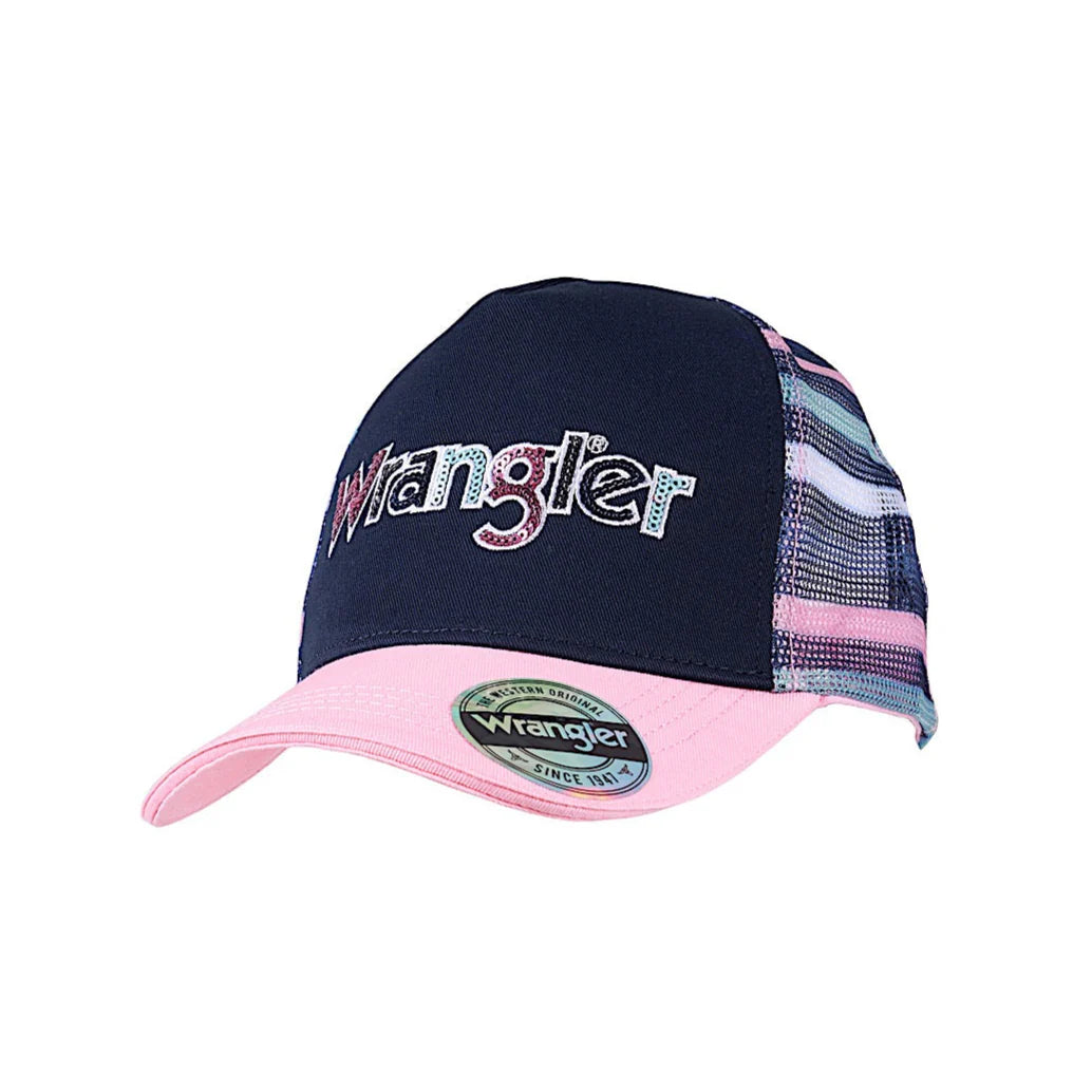 Wrangler Kids Tori Hp Ponytail Trucker Cap