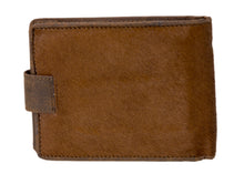 Load image into Gallery viewer, LONGHORN HAIR ON LEATHER BI-FOLD WALLET

