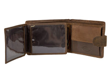 Load image into Gallery viewer, LONGHORN HAIR ON LEATHER BI-FOLD WALLET
