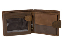 Load image into Gallery viewer, LONGHORN HAIR ON LEATHER BI-FOLD WALLET
