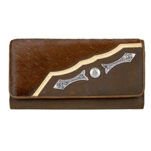 Load image into Gallery viewer, Ladies Purse - Cowhide Hair On Leather
