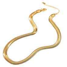 Load image into Gallery viewer, Nagini Snake Gold Necklace
