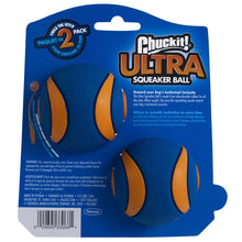 Load image into Gallery viewer, Chuckit Ultra Squeaker Ball - 2 Pack
