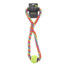 Load image into Gallery viewer, Scream Hand Tug Rope W/Tennis Ball
